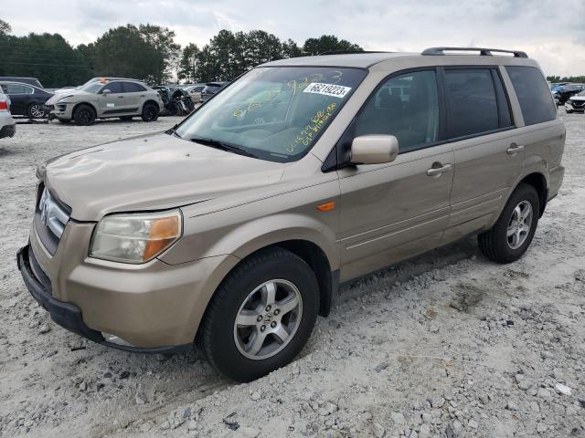 HONDA PILOT 2007 with VIN 5FNYF28447B021899 - Photo from auction
