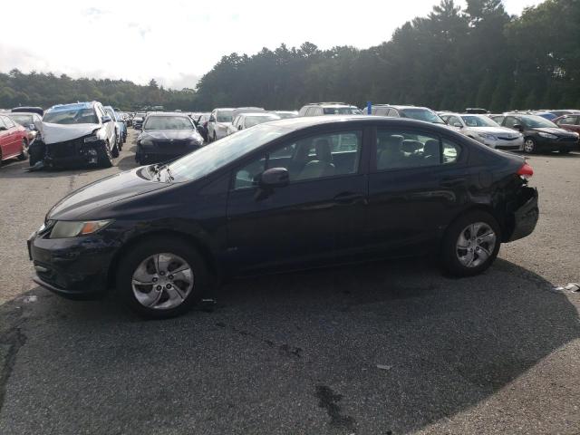 HONDA CIVIC LX 2013 with VIN 19XFB2F58DE217070 - Photo from auction