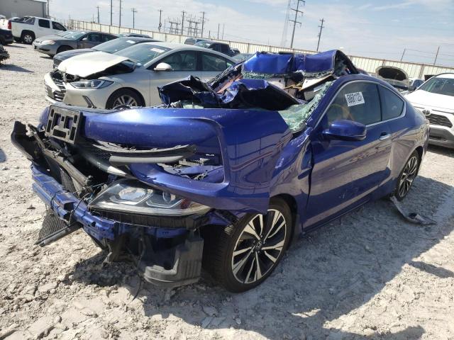 HONDA ACCORD EXL 2017 with VIN 1HGCT2A84HA006458 - Photo from auction