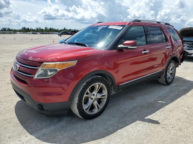 FORD EXPLORER L 2014 with VIN 1FM5K7F88EGA64478 - Photo from auction