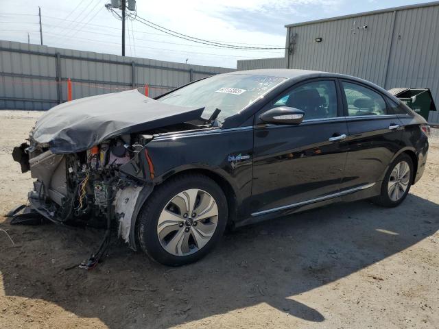 HYUNDAI SONATA HYB 2013 with VIN KMHEC4A40DA098593 - Photo from auction