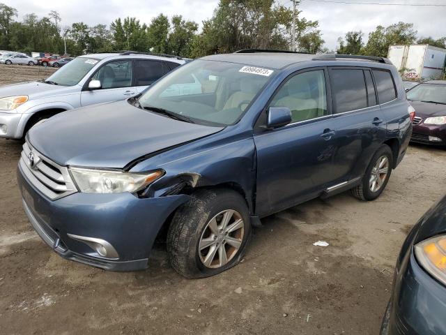 TOYOTA HIGHLANDER 2011 with VIN 5TDBK3EH5BS049553 - Photo from auction