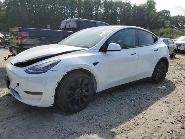 TESLA MODEL Y 2022 с VIN 7SAYGDEE1NF513764 - Снимка от търг