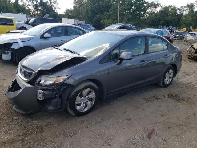HONDA CIVIC LX 2013 with VIN 2HGFB2F54DH511359 - Photo from auction