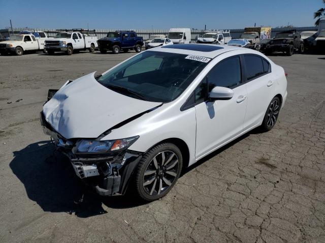 HONDA CIVIC EXL 2015 with VIN 19XFB2F93FE224126 - Photo from auction