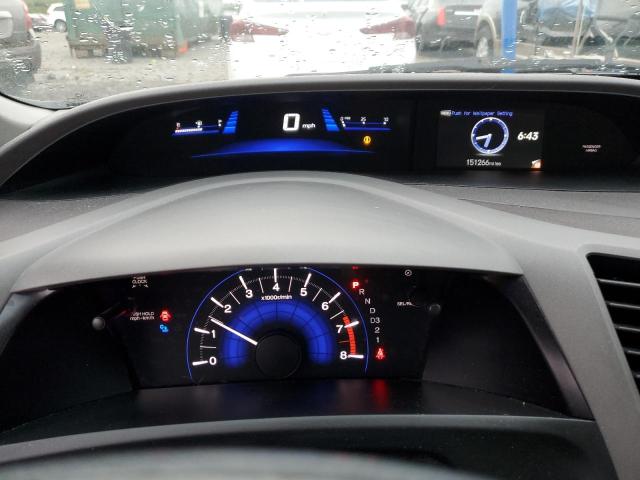 Photo 9 from auction – 2012 HONDA CIVIC LX with VIN 19XFB2F56CE099163