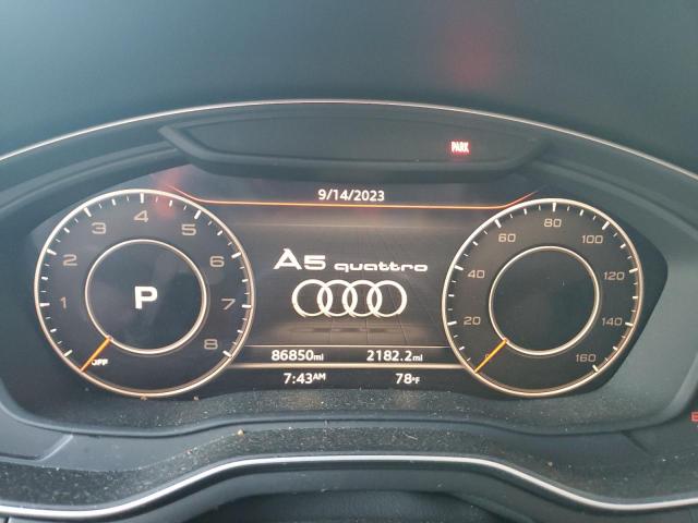 Photo 9 from auction – 2018 AUDI A5 PREMIUM with VIN WAUBNCF53JA057686