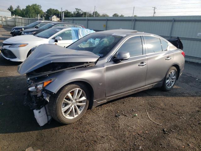INFINITI Q50 BASE 2015 with VIN JN1BV7AR7FM397582 - Photo from auction