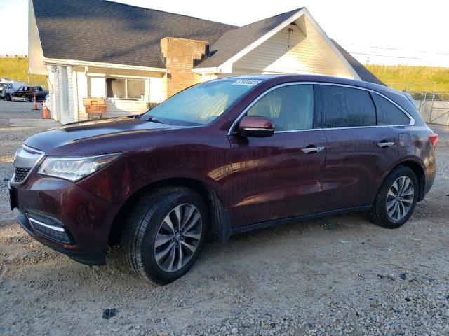 ACURA MDX TECHNO 2016 with VIN 5FRYD4H41GB041737 - Photo from auction