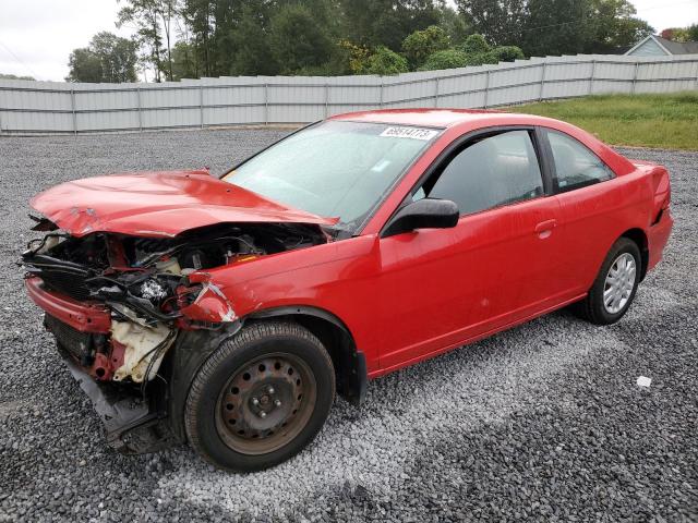 Photo 1 from auction – 2004 HONDA CIVIC LX with VIN 1HGEM22504L081845