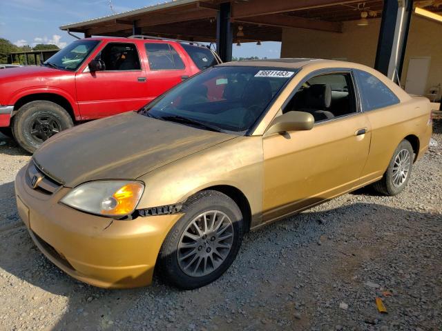HONDA CIVIC SI 2001 with VIN 1HGEM229X1L023014 - Photo from auction