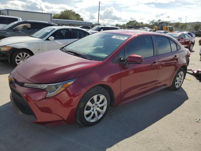 TOYOTA COROLLA LE 2022 with VIN 5YFEPMAE7NP366778 - Photo from auction