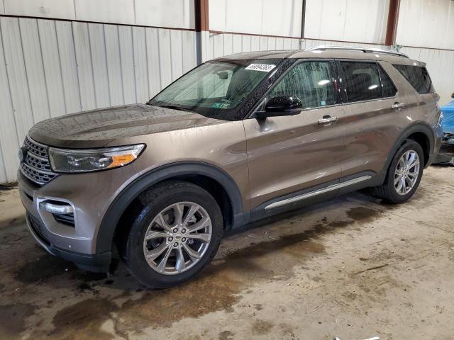 FORD EXPLORER L 2021 with VIN 1FMSK8FH1MGC27785 - Photo from auction