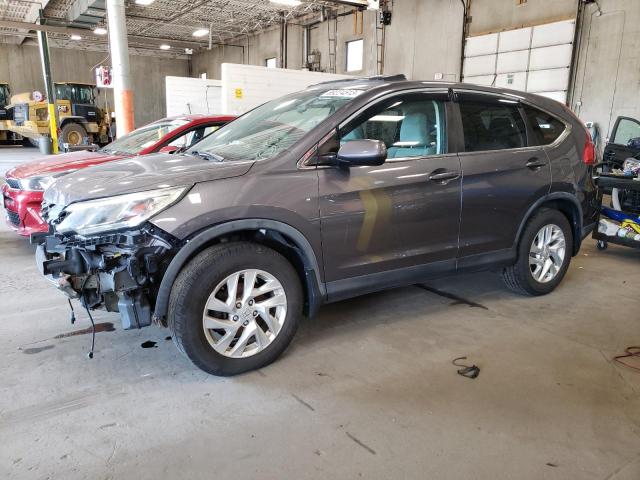 HONDA CR-V EX 2015 with VIN 5J6RM4H51FL022755 - Photo from auction