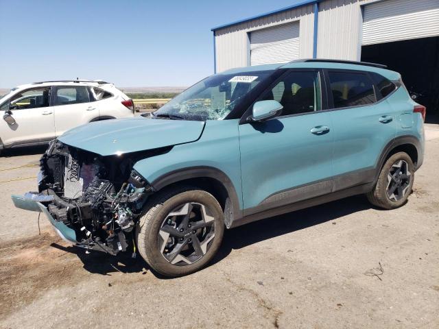 KIA SELTOS EX 2024 with VIN KNDERCAA8R7496738 - Photo from auction