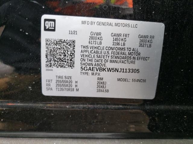 Photo 14 from auction – 2022 BUICK ENCLAVE PR with VIN 5GAEVBKW5NJ113305