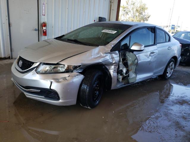 HONDA CIVIC LX 2013 with VIN 19XFB2F50DE026209 - Photo from auction