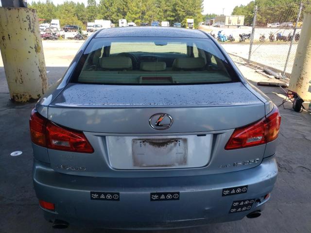 Photo 6 from auction – 2006 LEXUS IS 250 with VIN JTHCK262965003758
