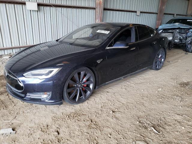 TESLA MODEL S 2013 with VIN 5YJSA1CPXDFP28873 - Photo from auction