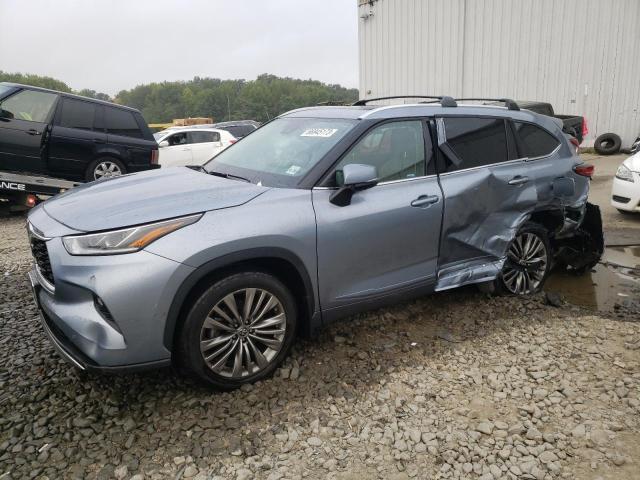 TOYOTA HIGHLANDER 2021 with VIN 5TDFZRBHXMS109771 - Photo from auction