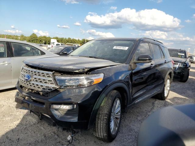 FORD EXPLORER L 2021 with VIN 1FMSK7FH9MGB40114 - Photo from auction