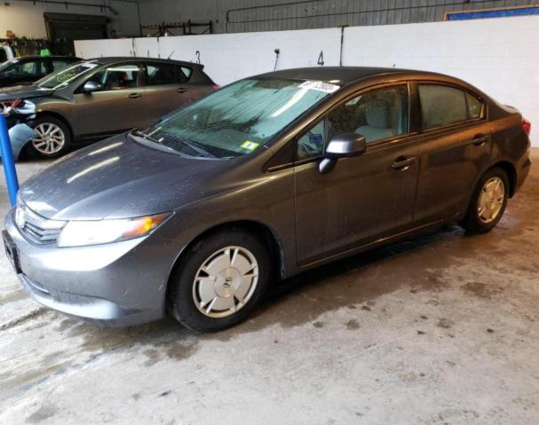 HONDA CIVIC HF 2012 with VIN 2HGFB2F66CH322686 - Photo from auction