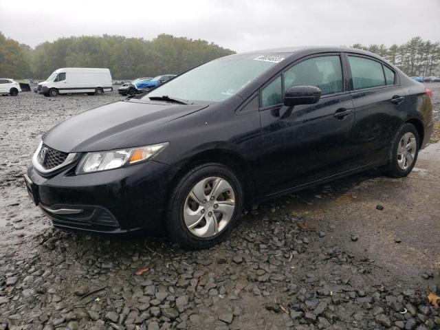 HONDA CIVIC LX 2014 with VIN 2HGFB2F53EH549862 - Photo from auction