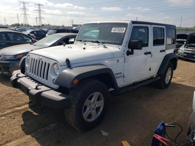 JEEP WRANGLER U 2017 with VIN 1C4BJWDG1HL505829 - Photo from auction