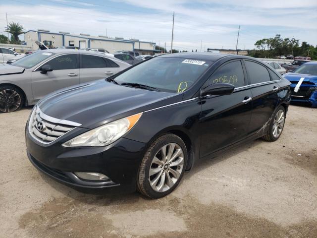 HYUNDAI SONATA SE 2013 with VIN 5NPEC4AC2DH660711 - Photo from auction