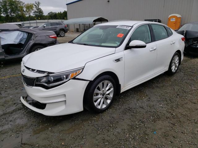 KIA OPTIMA EX 2016 with VIN 5XXGU4L39GG119738 - Photo from auction