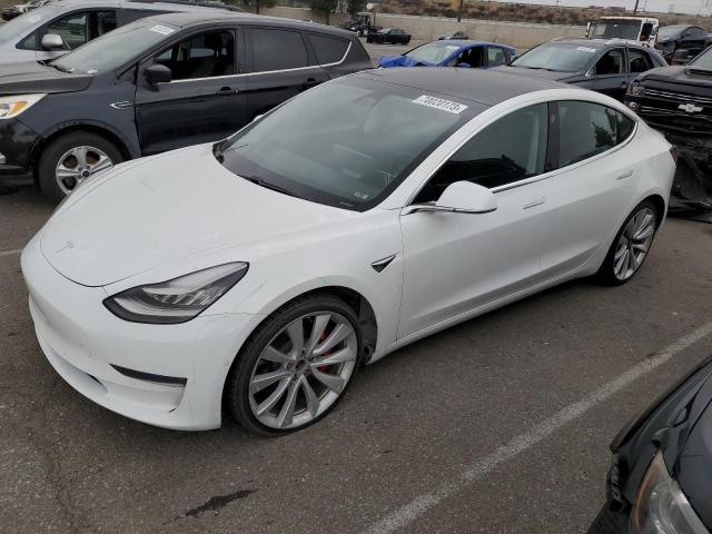 TESLA MODEL 3 2019 with VIN 5YJ3E1EB5KF487215 - Photo from auction