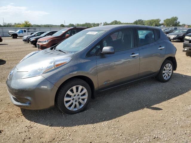 NISSAN LEAF S 2015 with VIN 1N4AZ0CP7FC301607 - Photo from auction