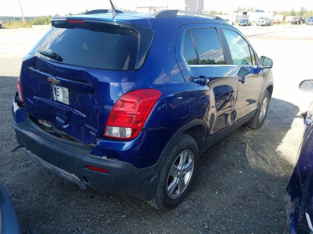 Photo 3 from auction – 2014 CHEVROLET TRAX 1LT with VIN 3GNCJPEB6EL182995