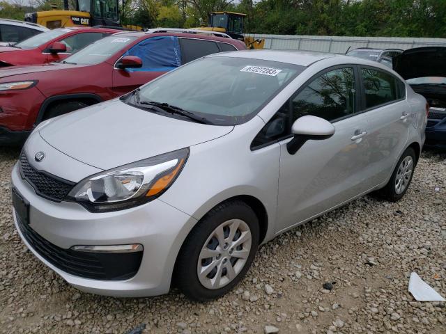 KIA RIO LX 2016 with VIN KNADM4A38G6641536 - Photo from auction