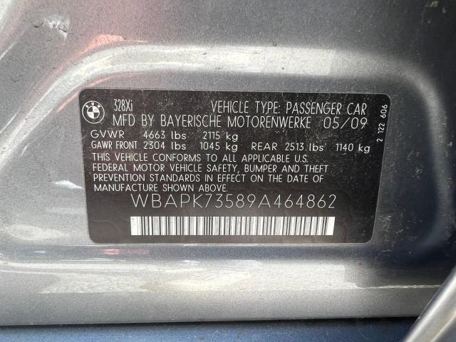 Photo 10 from auction – 2009 BMW 328 XI with VIN WBAPK73589A464862