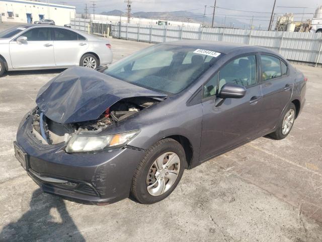 HONDA CIVIC LX 2014 with VIN 19XFB2F56EE004717 - Photo from auction
