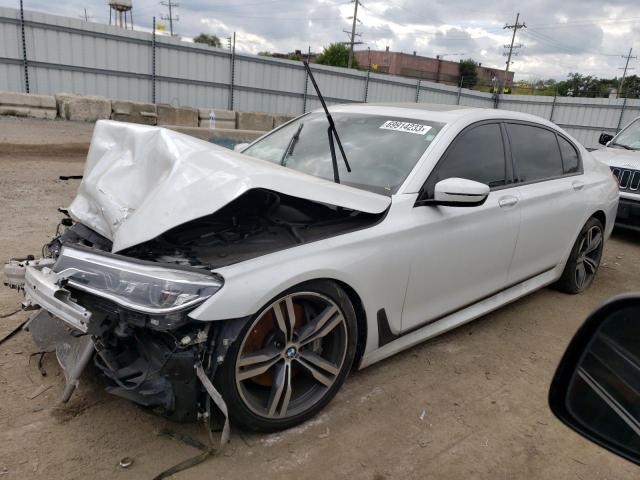 BMW 750 XI 2016 with VIN WBA7F2C53GG420141 - Photo from auction