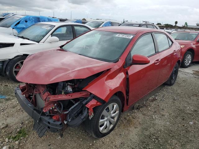 TOYOTA COROLLA L 2015 with VIN 2T1BURHE2FC468909 - Photo from auction
