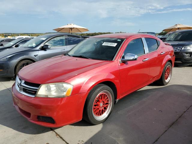 DODGE AVENGER SE 2013 with VIN 1C3CDZAB0DN535445 - Photo from auction