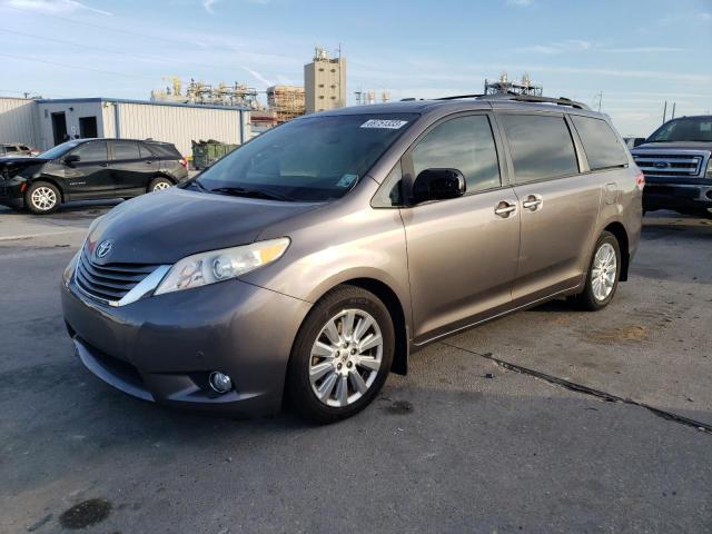 TOYOTA SIENNA XLE 2012 with VIN 5TDYK3DC3CS185388 - Photo from auction