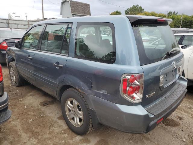Photo 2 from auction – 2006 HONDA PILOT LX with VIN 2HKYF18136H540006