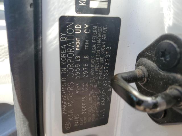 Photo 14 from auction – 2005 KIA SEDONA EX with VIN KNDUP132056736313