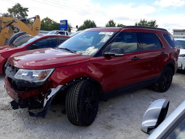FORD EXPLORER S 2019 with VIN 1FM5K8GTXKGA38789 - Photo from auction