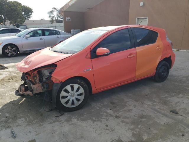 TOYOTA PRIUS C 2012 with VIN JTDKDTB3XC1017490 - Photo from auction