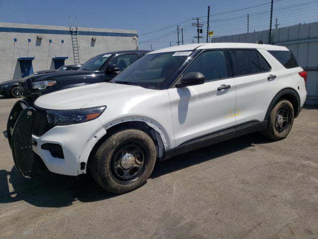 FORD EXPLORER P 2021 with VIN 1FM5K8AB9MGC24519 - Photo from auction