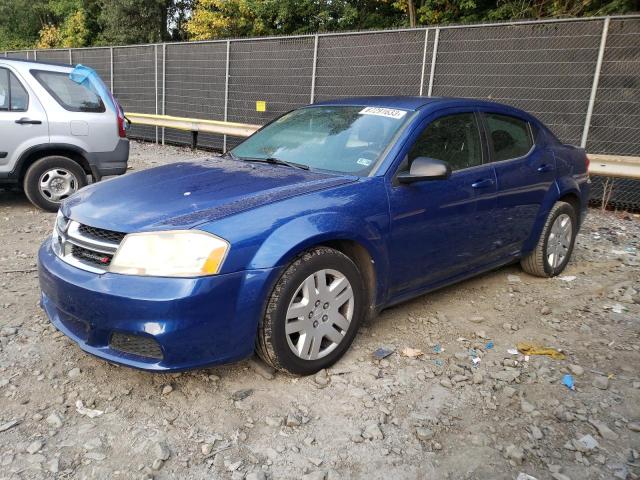 DODGE AVENGER SE 2013 with VIN 1C3CDZAG9DN766758 - Photo from auction
