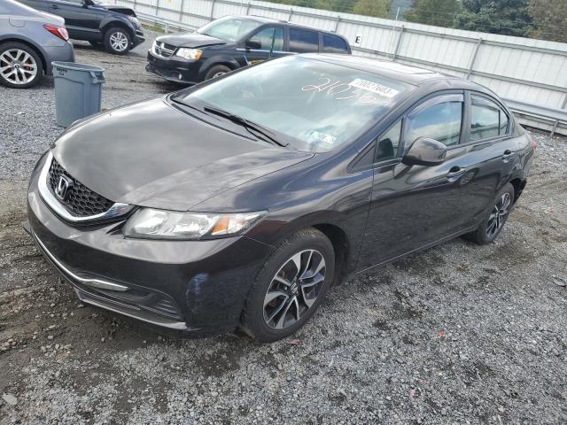HONDA CIVIC EX 2013 with VIN 19XFB2F80DE210365 - Photo from auction