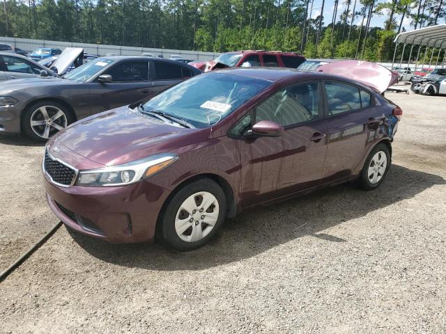 KIA FORTE LX 2017 with VIN 3KPFK4A7XHE160865 - Photo from auction