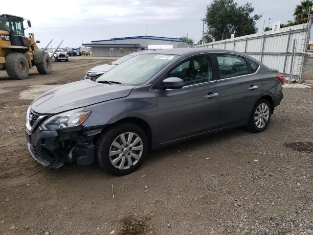 NISSAN SENTRA S 2017 with VIN 3N1AB7AP2HL696901 - Photo from auction