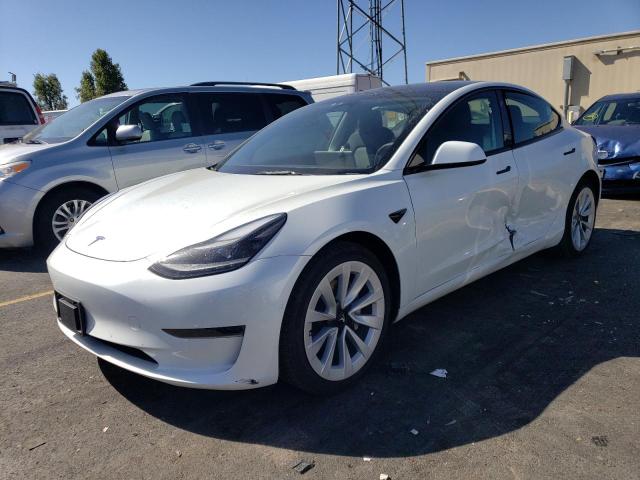 TESLA MODEL 3 2022 with VIN 5YJ3E1EA5NF375798 - Photo from auction